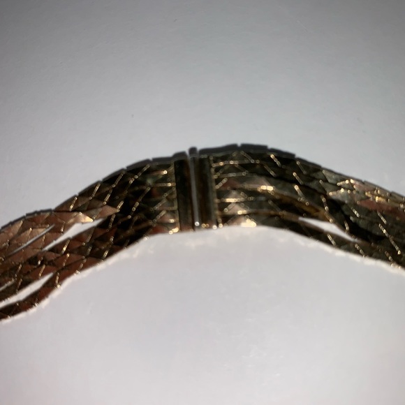 RARE! vintage auth DIOR etruscan gold NECKLACE - Picture 5 of 8